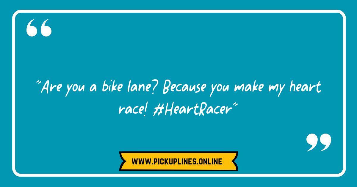 The Best Cycling Pick Up Lines for Group Rides The Best Cycling Pick Up Lines for Group Rides