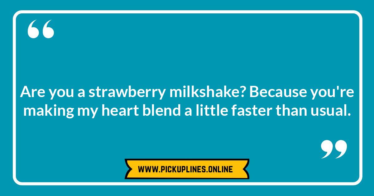 Berry Best Flirting: Unique and Unforgettable Strawberry Pick Up Lines A cartoon strawberry with heart eyes.