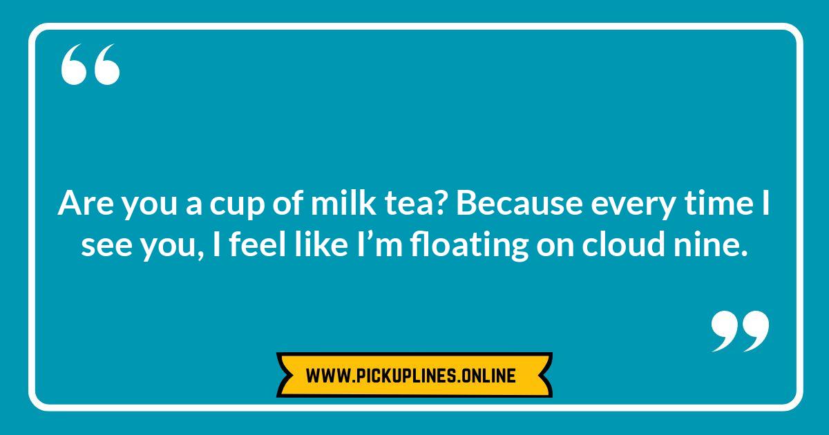 My Love For You Is Un-boba-lievable: Over-the-Top Cheesy Boba Pick Up Lines Cheesy boba pick up lines image. Get ready to laugh with these funny and corny lines perfect for boba lovers!