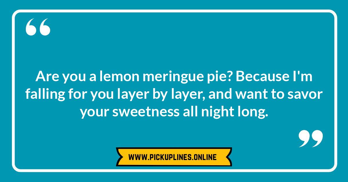 Pucker Up, Buttercup: Classic & Corny Lemon Pick Up Lines for a Sour Situation Funny cheesy lemon pick up lines image. Zest up your love life with these sour-sweet lines!