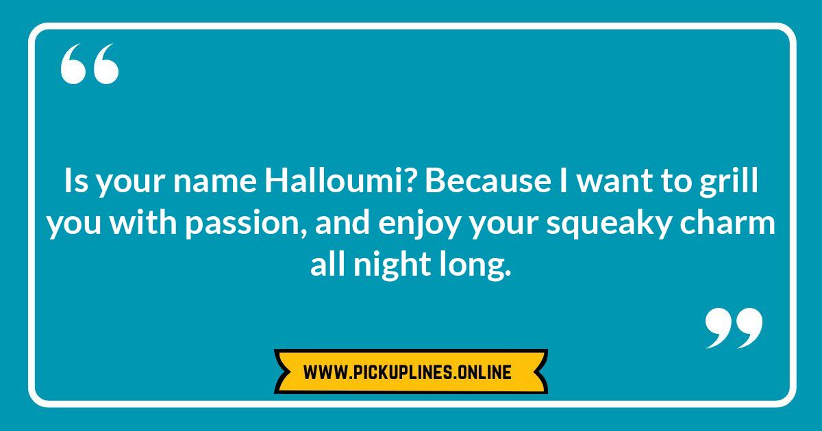 Vegetarian Victory: Cheesy Deli Pick Up Lines for the Herbivore at Heart Cheesy deli pick up lines image. Find classic, witty, and creative deli pick up lines based on meats and vegetarian options for a fun and edgy approach to flirting.