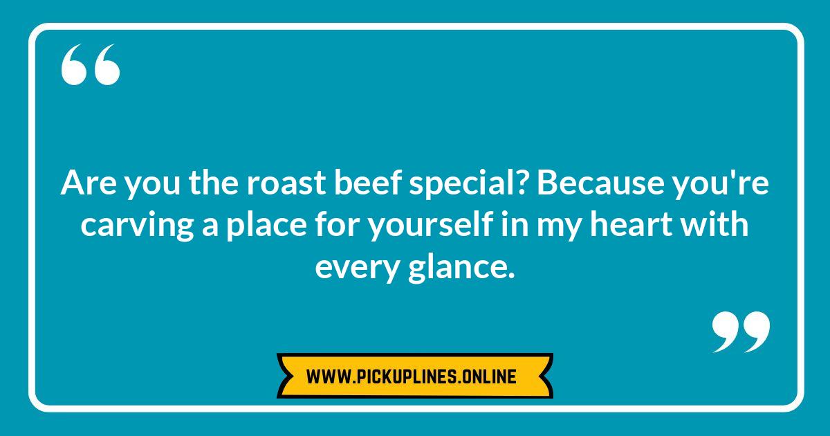 Witty and Bread-y: Clever Cheesy Deli Pick Up Lines Cheesy deli pick up lines image. Spice up your love life with these funny and creative lines from around the world. Includes options for meat lovers and vegetarians.